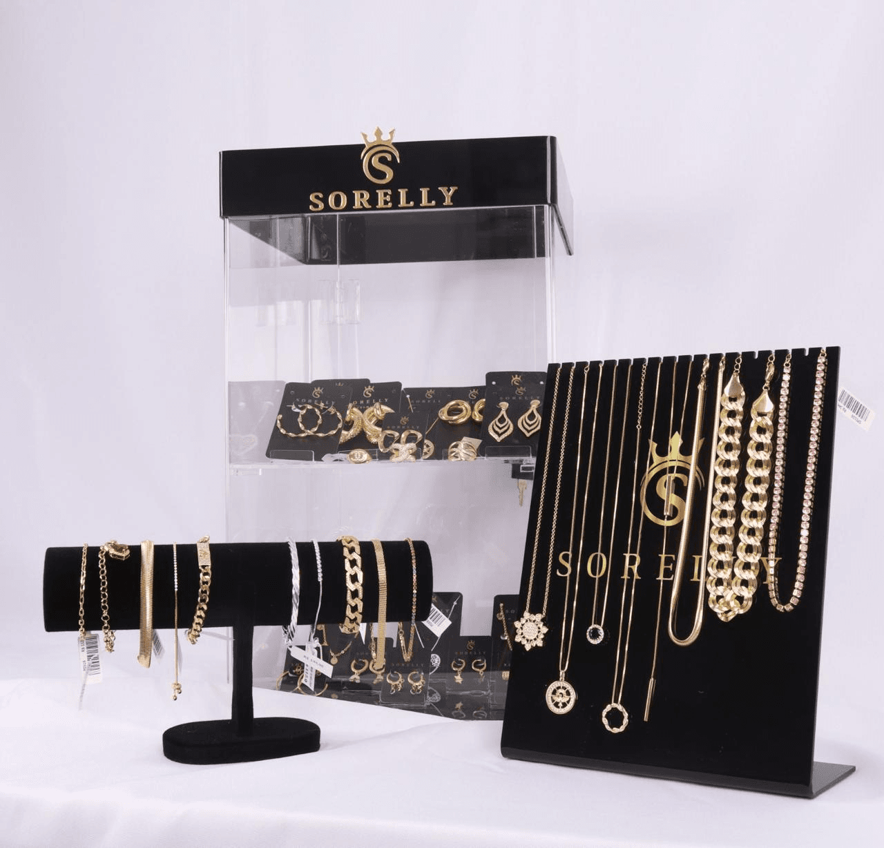 Vitrine Sorelly de semijoias